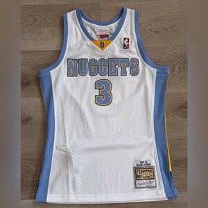 Mitchell & Ness Denver Nuggets Allen Iverson Hardwood Classics Swingman Jersey